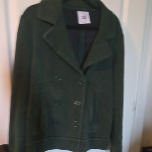 CAbi Green Pea Coat